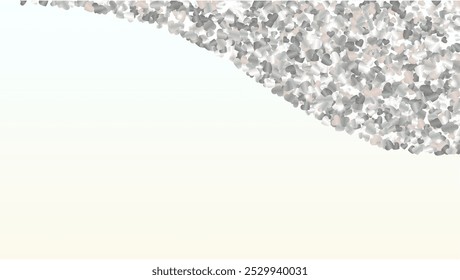 Luxury Background with Confetti of Glitter Particles. St. Valentine Day. Party pattern. Light Spots. Explosion of Confetti. Glitter Vector Illustration. Design for Print.