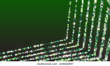 Luxury Background with Confetti of Glitter Star Particles. Sparkle Lights Texture. Christmas pattern. Light Spots. Star Dust. Christmass Design. Explosion of Confetti. Design for Poster.