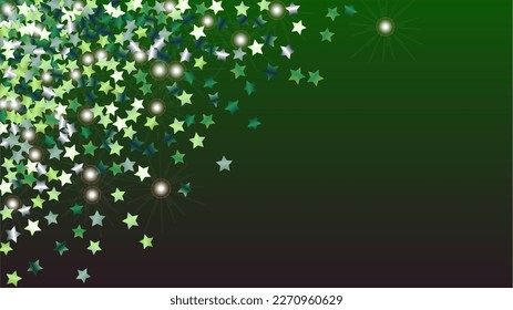 Fondo de lujo con Confetti de partículas de estrella brillante. Sparkle Luces Textura. Patrón de Año Nuevo. Puntos de luz. Star Dust. Diseño de Navidad. Explosión de Confetti. Diseño para Revista.