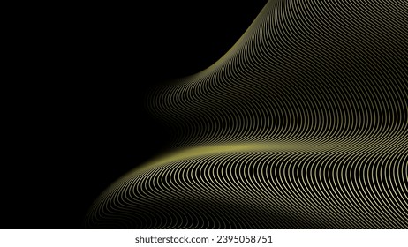 Luxury background, curved shapes, lines, lights and shadows. Perfect for any use.
