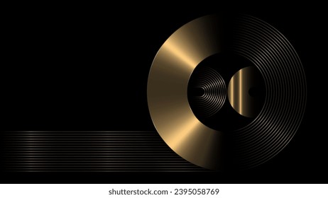 Luxury background, curved shapes, lines, lights and shadows. Perfect for any use.