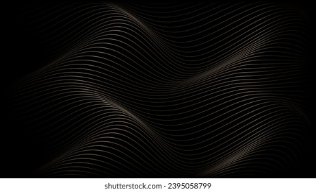 Luxury background, curved shapes, lines, lights and shadows. Perfect for any use.