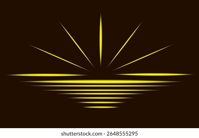 Luxury Background in Dark brown yellow glow abstract colorful 