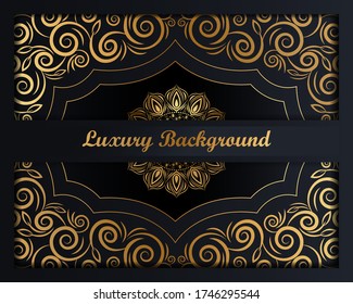 Luxury Background. Decorative Background. Floral Background