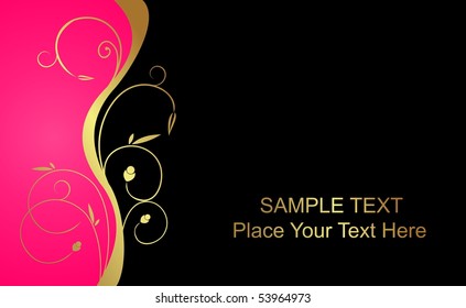 Luxury background for design card. Vector