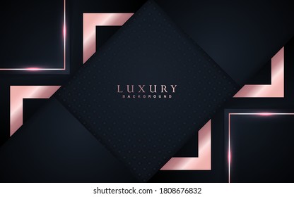 Luxury Background Design Dark Navy Blue Stock Vector (Royalty Free ...