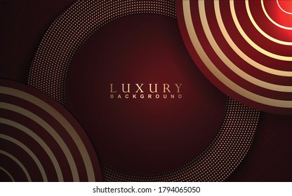 Luxury background design with green and golden glitters element decoration. Elegant shape vector layout template illustration for use cover magazine, poster, flyer, invitation, product packaging