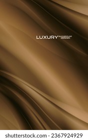 Luxury background design with light wave style.