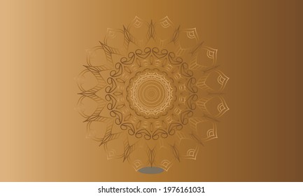Luxury Background Design With Mandala