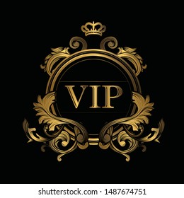 luxury background design simple logo