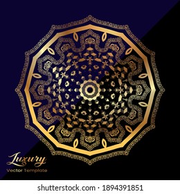 Luxury Background Elegant Mandala Design