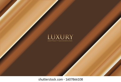 Luxury Background With Geometric Shape