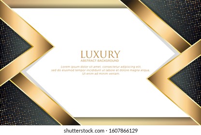 Luxury Background With Geometric Shape