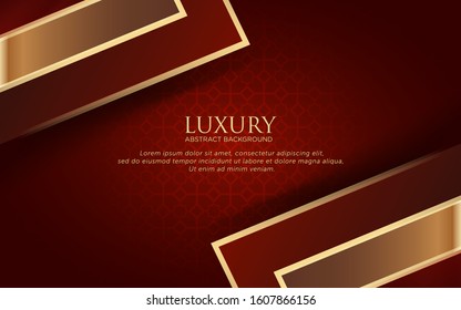 Luxury Background With Geometric Shape