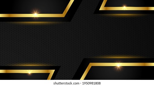 luxury background with geometric shapes