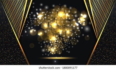 fondo lujoso con brillo brillante