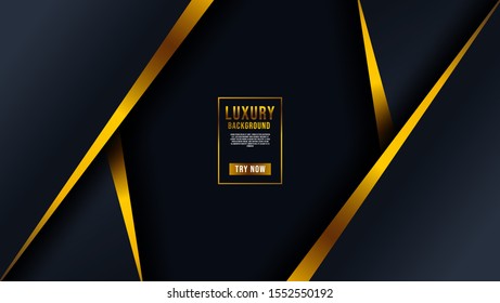 Luxury Background With Gold Line