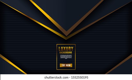 Luxury Background With Gold Line