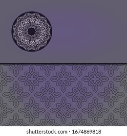  Lujo en el fondo. con una plantilla de tarjeta vectorial dorada. 