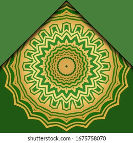  Lujo en el fondo. con una plantilla de tarjeta vectorial dorada. 
