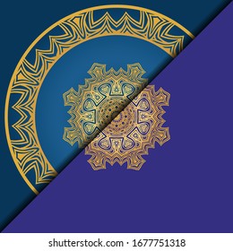  Lujo en el fondo. con una plantilla de tarjeta vectorial dorada. 