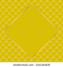 Luxury background with golden beads. Vector illustration.