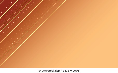 luxury background with golden diagonal lines design