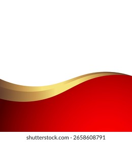 Luxuriöser Hintergrund mit goldenen Wellen