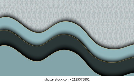 Fondo De Lujo Con Vector De Decoración Clara