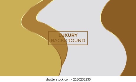 Luxury Background with liquid shape, easy to edit