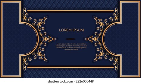 luxury background  with mandala ornament