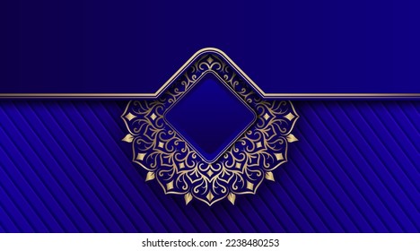 luxury background  with mandala ornament