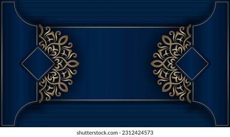 luxury background  with mandala ornament