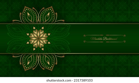 luxury background  with mandala ornament