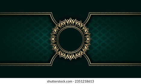 luxury background  with mandala ornament