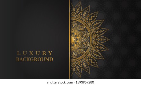 luxury background mandala vector illustratioan