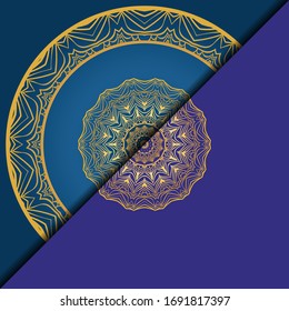 Luxury background with mandala. Vector illustration. Ornament elegant invitation wedding card , invite.