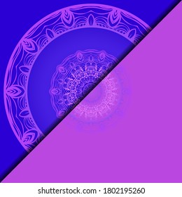 Luxury background with mandala. Vector illustration. Ornament elegant invitation wedding card , invite.