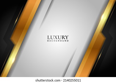 Luxury Background Modern Minimalist Diagonal Grey with Shiny Golden