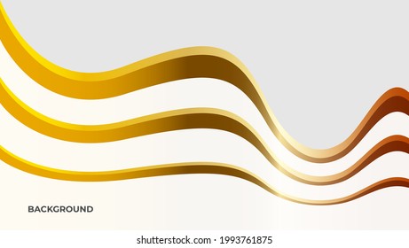 Fondo de lujo tecnología moderna de color blanco y gris con diseño vectorial de línea dorada Ilustración para papel de pared, elemento, banner, web, diseño de página, etc. ilustración vectorial
