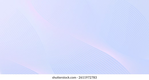 Luxury background with multi colored line pattern (guilloche curves). Premium pastel vector tech backdrop for business template, digital formal certificate