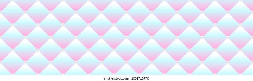 Luxury background with pearls. Seamless vector illustration.