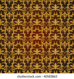 Luxury background (seamless, vector)