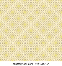Luxury background in soft colors with small pearls and rhombuses. Seamless vector illustration. 