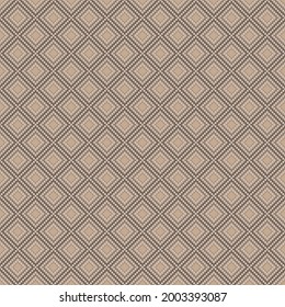 Luxury background in soft colors with small pearls and rhombuses. Seamless vector illustration. 