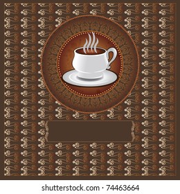 luxury background tea coffee