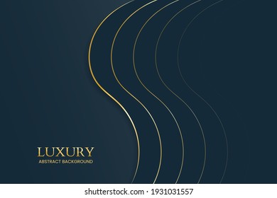 Luxury background vector illustrationd. Gold vector glitter and line.