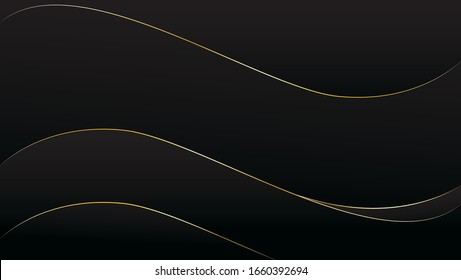 Luxury background vector template. premium vector background with gold line.