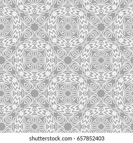 luxury background. vintage style seamless pattern. monochrome color. vector illustration. for design, wallpaper, fabric