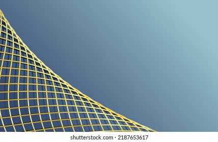 luxury background with wave line design